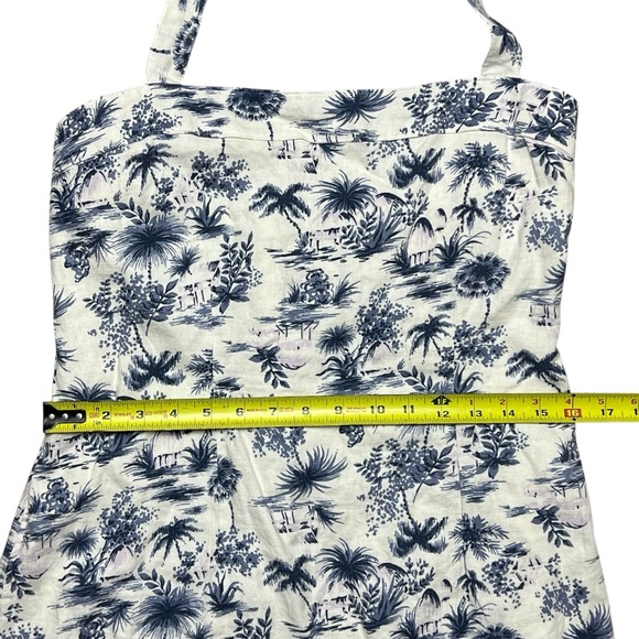 Abercrombie & Fitch Linen Blend Halter
Dress Tropical Print Size LT - Picture 6 of 8
